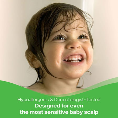 Herby Angel Ultra Gentle Baby Hair Cleanser For Babies | Sls- Free Shampoo - 200ml