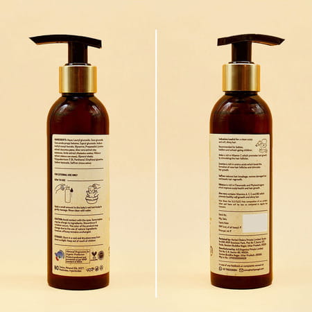 Herby Angel Ultra Gentle Baby Hair Cleanser For Babies | Sls- Free Shampoo - 200ml