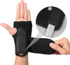 Skudgear Adjustable Wrist Support Brace With Removable Steel Plate For Sports Injuries (Left Hand)