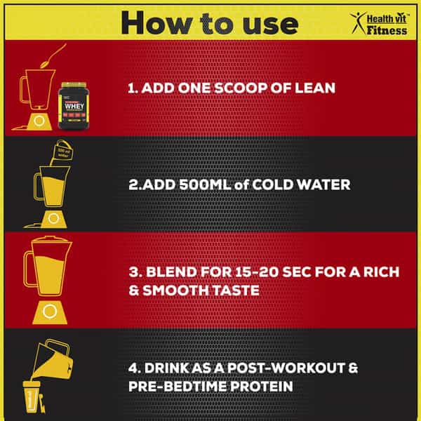 Healthvit Fitness 100% Ultra-Premium Whey Protein | 1Kg / 2.2Lbs (Chocolate Flavor)