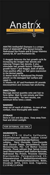 Ceuticoz Anatrix Hair Shampoo - 120 Ml