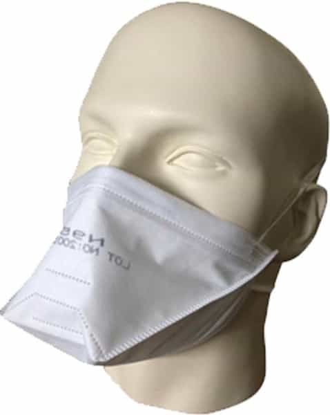 Safent Pm-2.5 Air Pollution N95 Mask Black/White