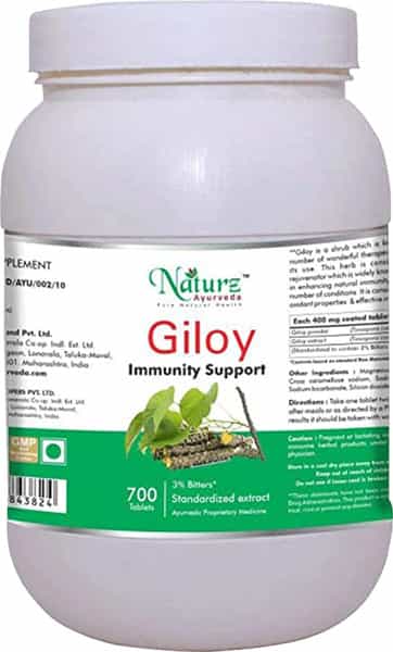 Naturz Ayurveda Giloy 700 Tablets (Pack Of 4)