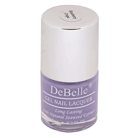 Debelle Gel Nail Lacquer Blueberry Crepe Lavender Nail Polish-8ml