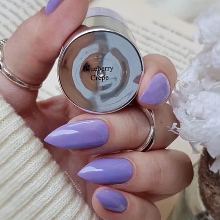 Debelle Gel Nail Lacquer Blueberry Crepe Lavender Nail Polish-8ml
