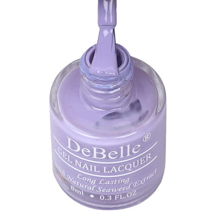 Debelle Gel Nail Lacquer Blueberry Crepe Lavender Nail Polish-8ml