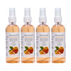 Maxisoft Refreshing Orange Sanitizer Spray | Aloe Vera Neem & Vitamin E (120 Ml Pack Of 4)
