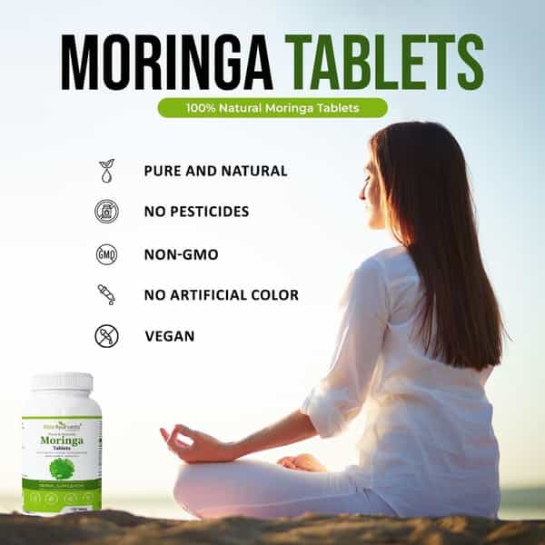 Attar Ayurveda Moringa Tablets 120 Tablets | 500 Mg Each