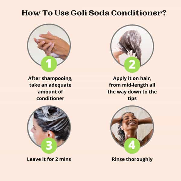 Goli Soda All Natural Probiotics Hair Conditioner For Healthy & Voluminous Hair - 130 G