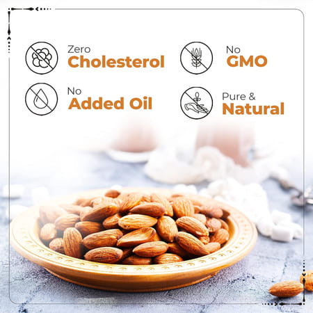 Happilo Premium International Authentic Mamra Almonds 250g