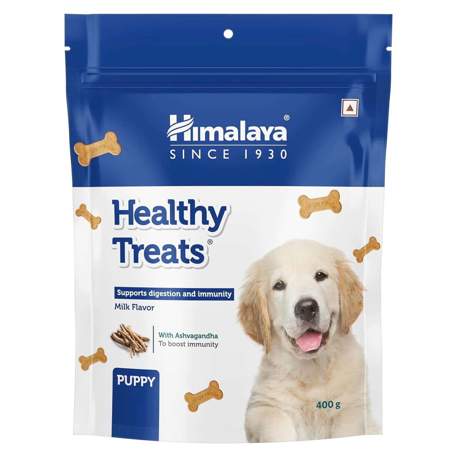 Himalaya Milk Flavour Healthy Puppy Dog Treats (400g)