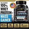 Musclexp Pro Mass Gainer - With Whey Protein Isolate 25 Vitamins And Minerals 1Kg (2.2 Lb)