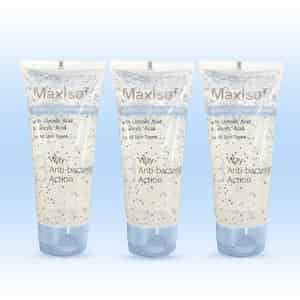 Maxisoft Advance Cleansing | 3 Way Antibacterial Action | Face Wash | Tube | 100 Ml | Pack Of 3