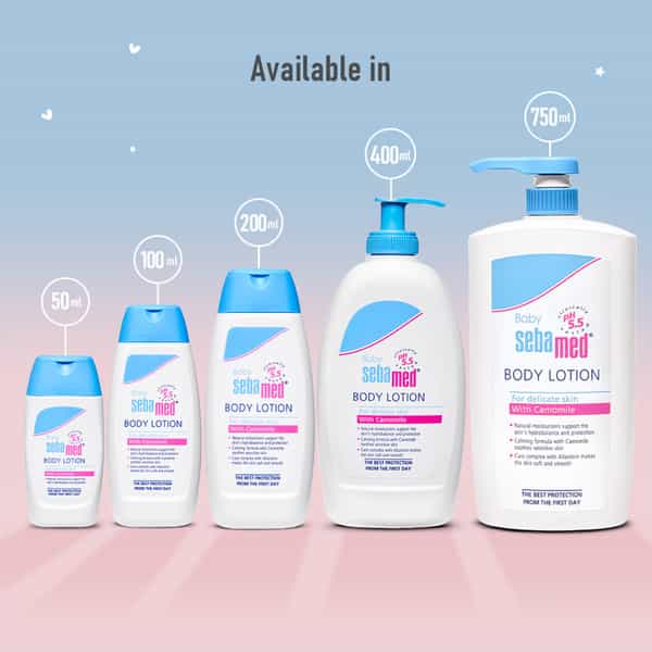 Sebamed Baby Ph 5.5 For Delicate Skin With Camomile Body Lotion - 200Ml