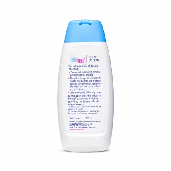 Sebamed Baby Ph 5.5 For Delicate Skin With Camomile Body Lotion - 200Ml