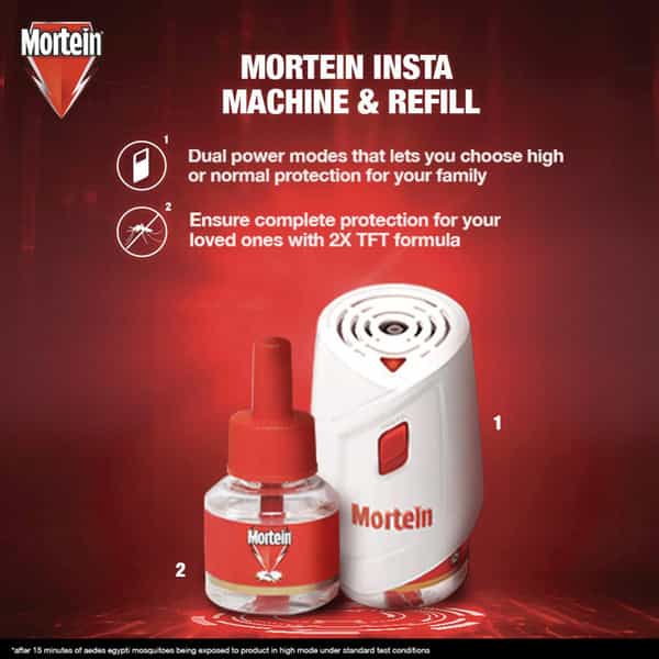 Mortein Insta Refill - 45 Ml (Pack Of 2)