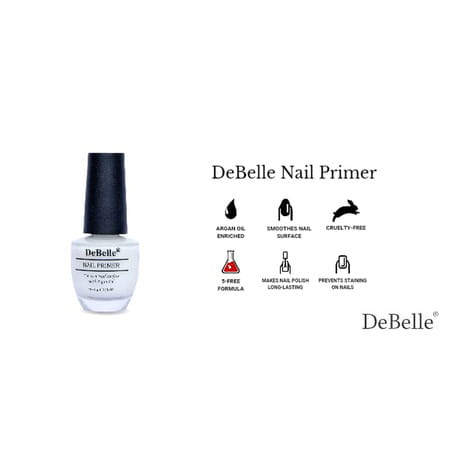 Debelle Nail Care Combo Set Of 2 Nail Primer Nail Hardener 30 Ml (15 Ml Each) Rakhi Gift