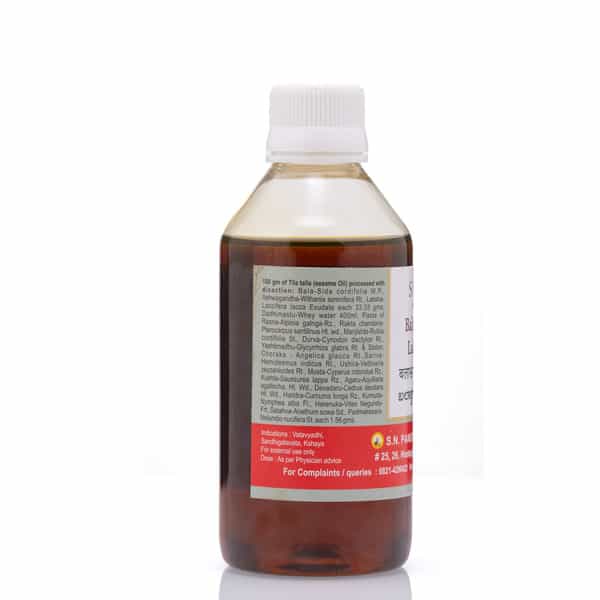 S N Pandit Ayurveda Bala Aswagandha Lakshadi Taila - 200Ml