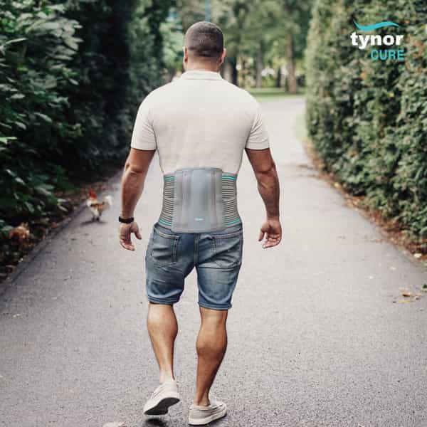 Tynor Contoured L.s. Support Grey Xl 1 Unit