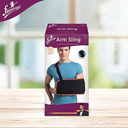 Flamingo Arm Sling Comfortable Velcro For Shoulder & Arm | Size M
