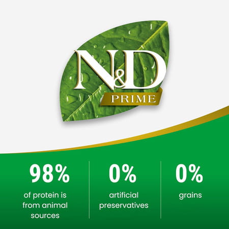 Farmina N&D Prime Kitten Food | Grain-Free | Chicken & Pomegranate | 5kg