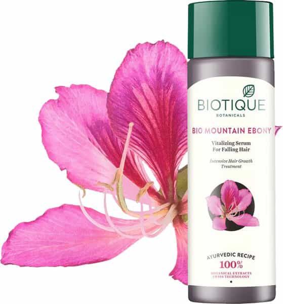 Biotique Bio Mountain Ebony Vitalizing Serum For Falling Hair - 120 Ml