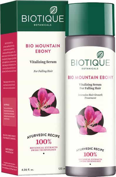 Biotique Bio Mountain Ebony Vitalizing Serum For Falling Hair - 120 Ml