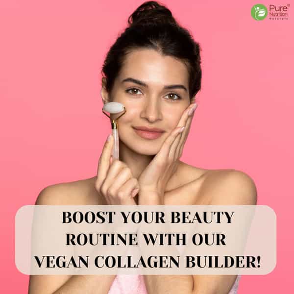 Ure Nutrition Plant Based Collagen Builder Supplement - 60 Caps