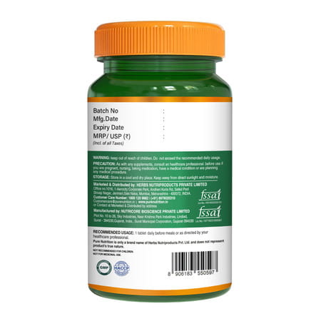 Ure Nutrition Plant Based Collagen Builder Supplement - 60 Caps