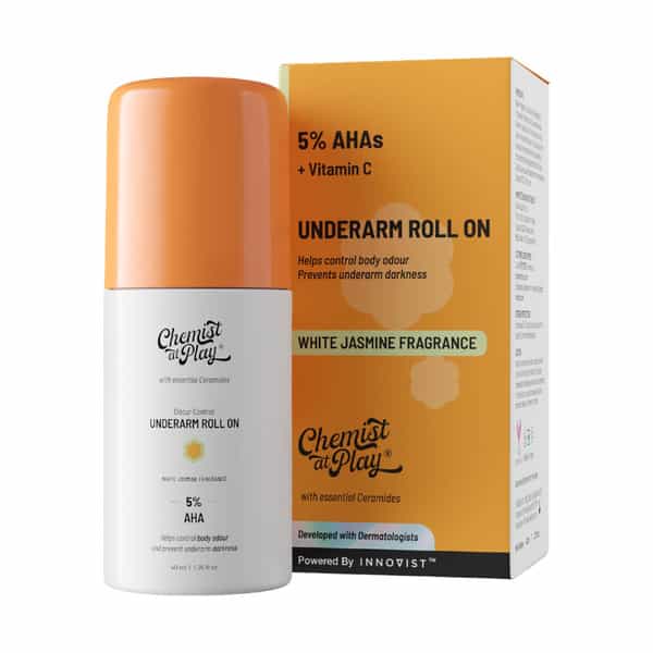 Cap Underarm Roll On White Jasmin Fragrance | 40 Ml