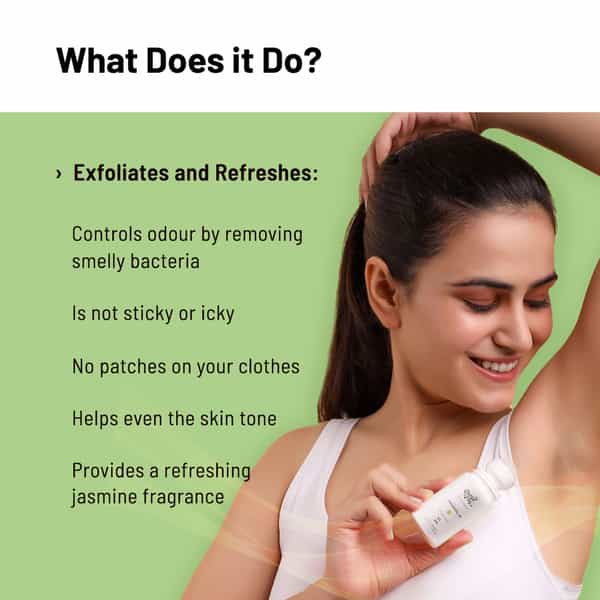 Cap Underarm Roll On White Jasmin Fragrance | 40 Ml