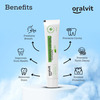 Oralvit Baking Soda And Peroxide Toothpaste For Whitening & Anti-Cavity | 100Gm Mint Flavour