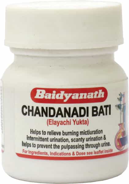 Baidyanath Asli Ayurved Chandanadi Bati 40 Tablets (Pack Of 3)