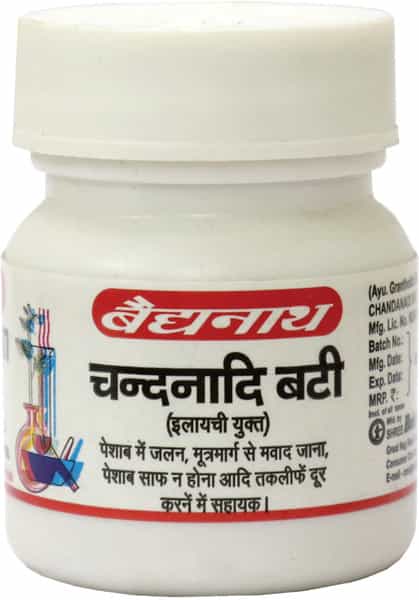 Baidyanath Asli Ayurved Chandanadi Bati 40 Tablets (Pack Of 3)