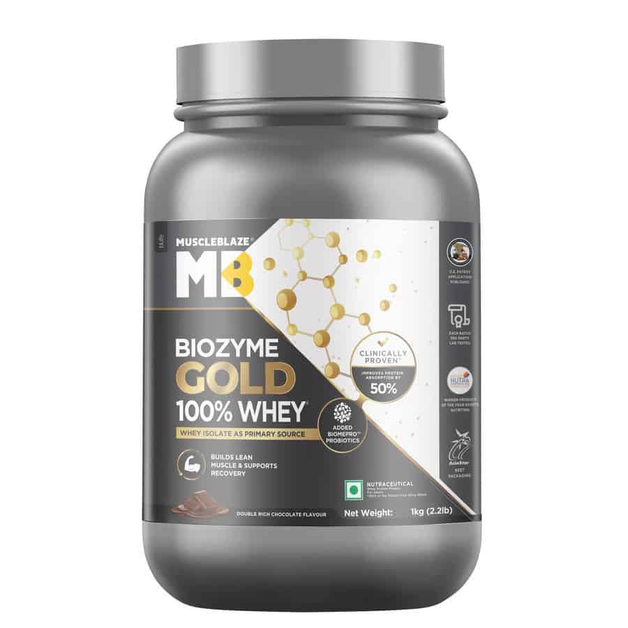 MuscleBlaze Biozyme Whey Gold (Isolate)