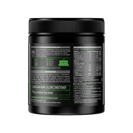 Muscleblaze Bcaa Pro Powder | Powerful Intra Workout (Tropical Fest | 240G | 30 Servings)