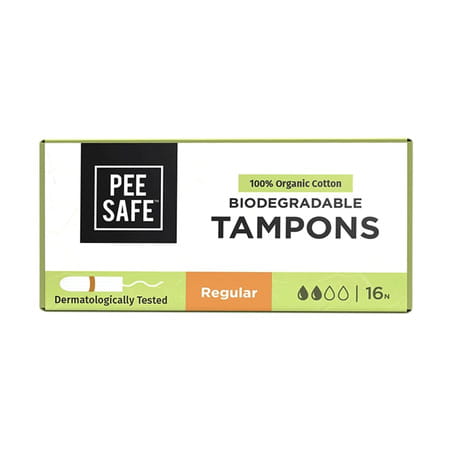 Peesafe Pee Safe Organic Cotton Tampon (Regular)