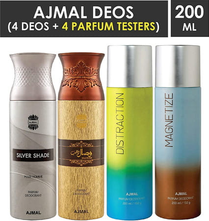 Ajmal Silver Shade Wisal Dhahab Distraction & Magnetize Combo Pack