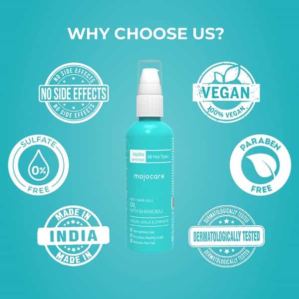 Mojocare Anti Hairfall Oil With Bhringraj - 100 Ml