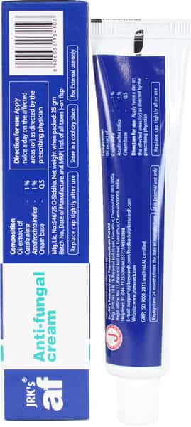 Dr. Jrk's Af Anti-Fungal Cream - 25 Gm