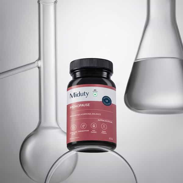Miduty Menopause - Dong Quai - Maca Root - Peri Menopause - Hot Flash Relief - 60 Capsules