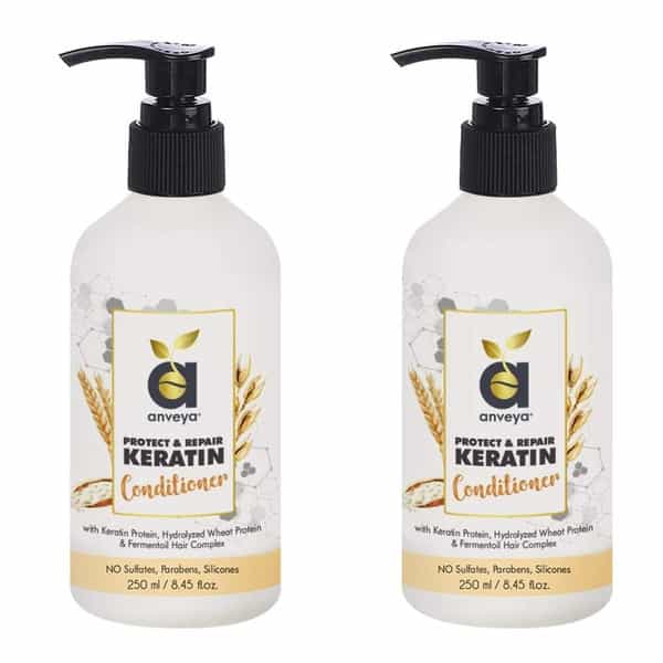 Anveya Protect & Repair Keratin Conditioner 250Ml X Pack Of 2