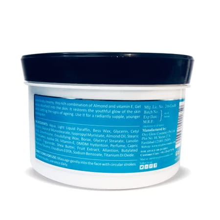 Oxyglow Herbals Fruit Face Massage Cream 200 Gm (Pack Of 1)