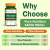 Pure Nutrition Safed Musli - 500Mg | 60 Veg Tablets