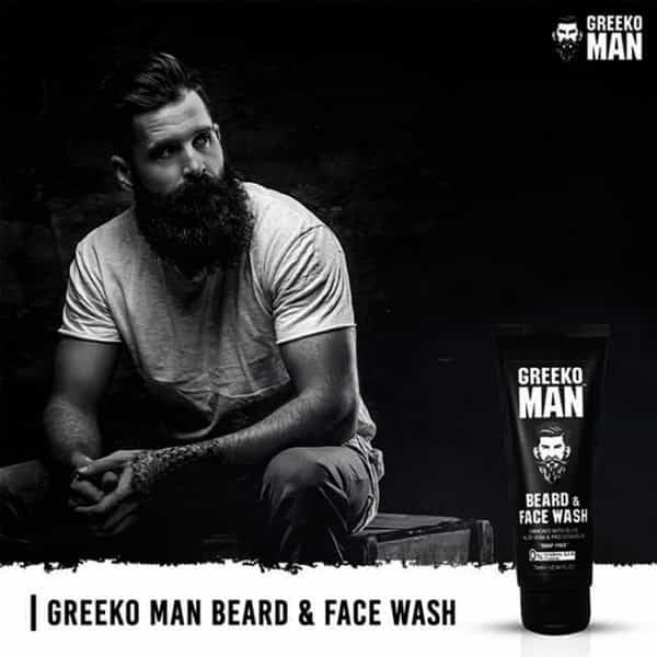 Vasu Greeko Man Beard & Face Wash - 75Ml