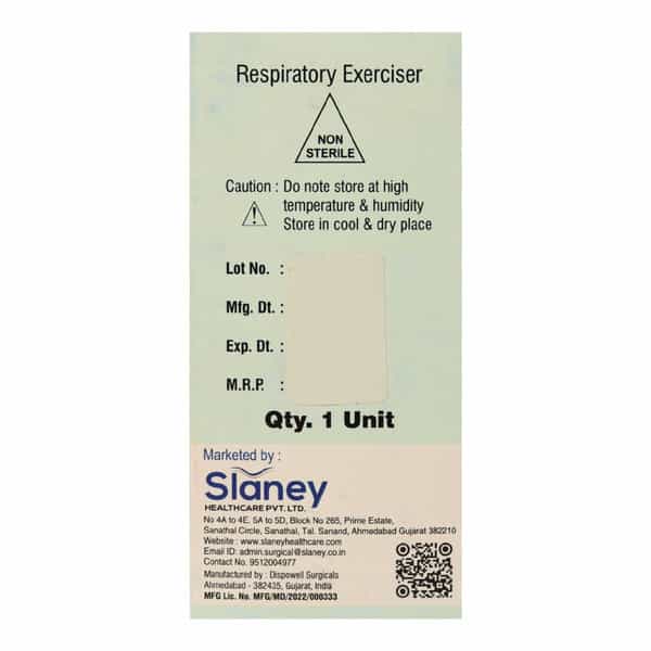 Slaney Rexer Lung Exerciser Respirometer