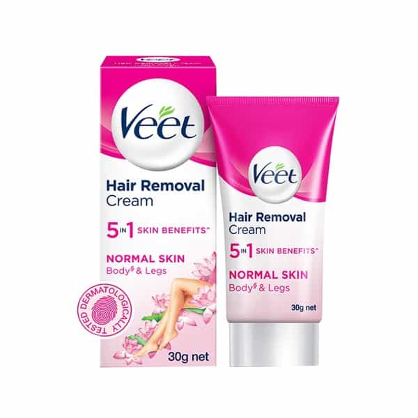 Veet Hair Removal Cream For Normal Skin Body And Legs 30Gm
