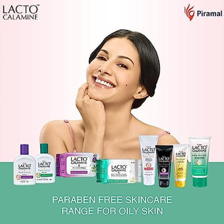 Lacto Calamine Face Lotion For Oil Balance - Combination To Normal Skin - 120 Ml