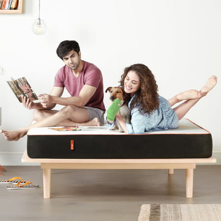Sleepyhead Original - 3 Layered Bodyiq Orthopedic Memory Foam Mattress, 72x35x6 Inches (Single Size)