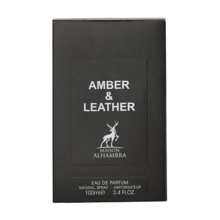 Alhambra By Lattafa Amber & Leather Eau De Parfum | 100Ml